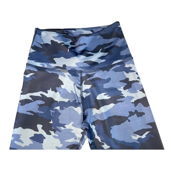 Beyond Yoga Camo Leggings Womens Medium Blue High Rise Skinny Workout Gym yoga - Picture 11 of 16